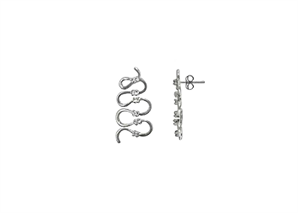 Rhodium Plated | Fashion Earrings